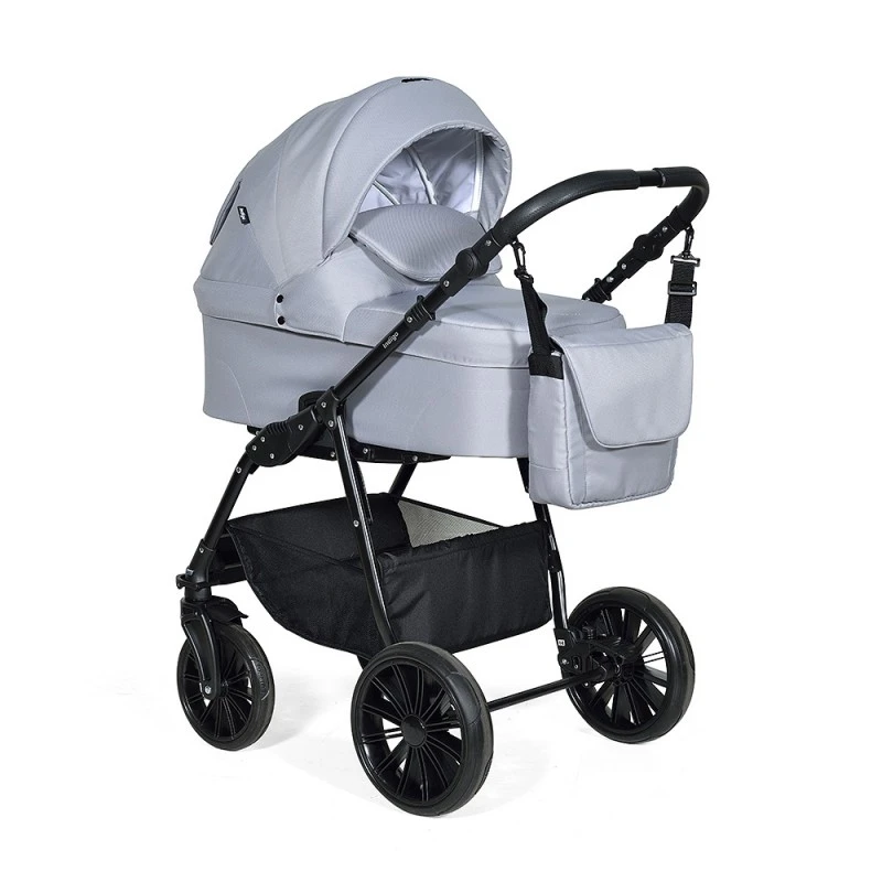 Бебешка количка Baby Giggle,Torino, 2в1, 03 Светлосив